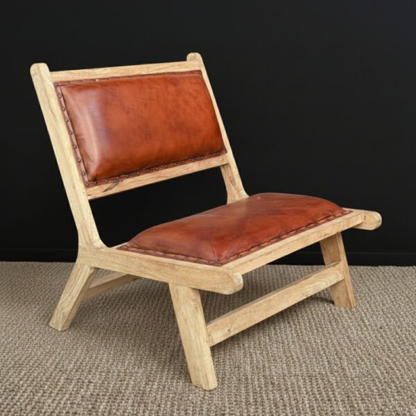 Sillón Indonesia Cuero