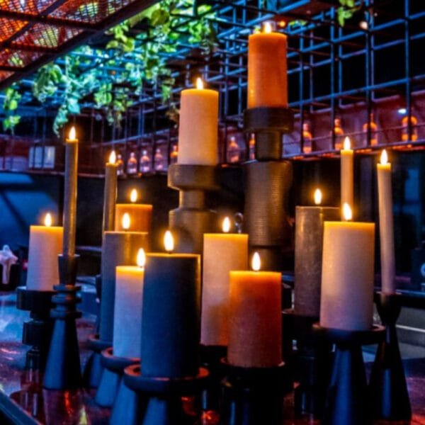 Vela Led Cerro Catedral amber